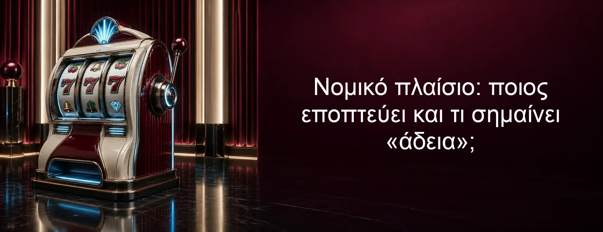 Νομικό πλαίσιο: ποιος εποπτεύει και τι σημαίνει «άδεια»;